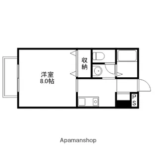 ベール花尻A【1階】の間取り