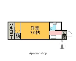 コーポ寿【2階】の間取り