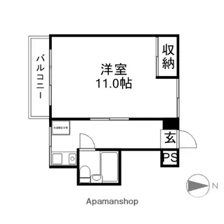 J.S.BACH【4階】の間取り