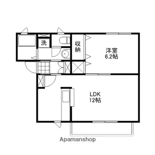 ノーベル海吉【2階】の間取り