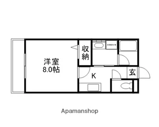 サンハイム津島西【303号室】の間取り