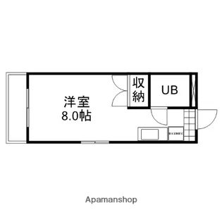 エトワール京町【202号室】の間取り