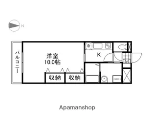 アネシス奥田本町【3階】の間取り