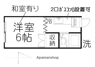 ネオピアザ【2階】の間取り