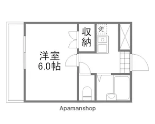 岡山県岡山市北区今4丁目【マンション】の間取り