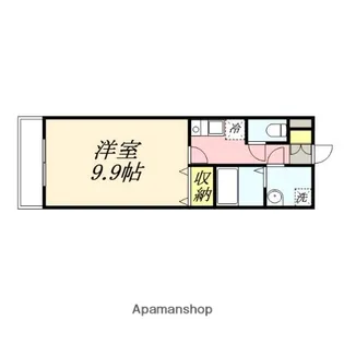 WILLDO岡山大供【3階】の間取り