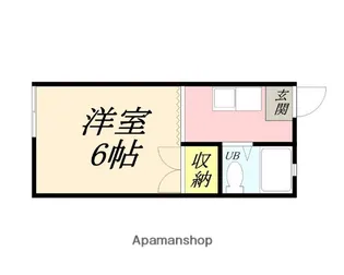 ハイツ松【2階】の間取り