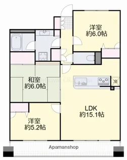 エンヴィーズライフ岡山大雲寺前【9階】の間取り
