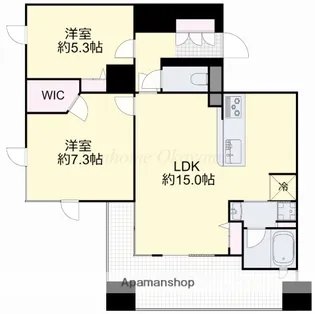 エンヴィーズライフ岡山大雲寺前【9階】の間取り