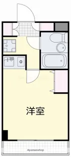 ルフォン岡山駅前【8階】の間取り
