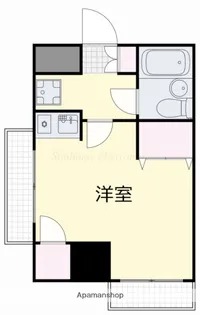ルフォン岡山駅前【804号室】の間取り