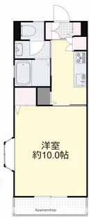 岡山県岡山市北区出石町2丁目【マンション】の間取り