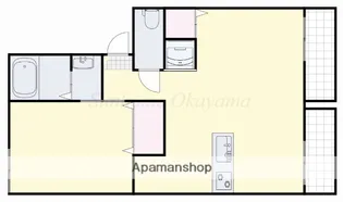 サンライフ湊【2階】の間取り