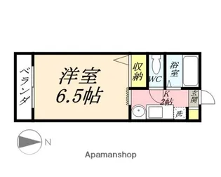 岡山県岡山市北区津島本町【アパート】の間取り