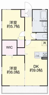 アネシス円山B【2階】の間取り