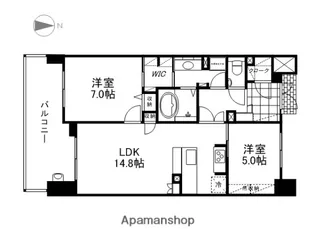 ロイヤルガーデン中山下【3階】の間取り