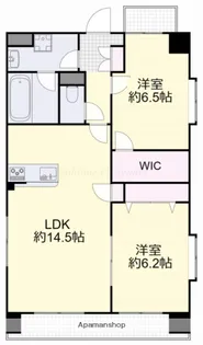 WIN北方【6階】の間取り