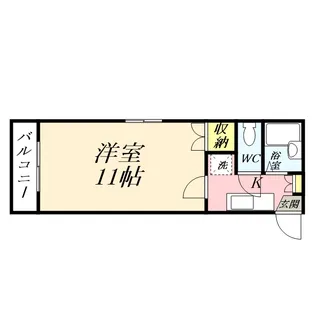 ミラドール今Ⅱ【3階】の間取り