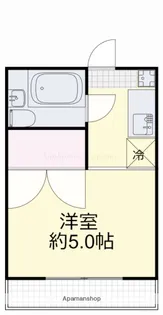 メゾン司 B【2階】の間取り