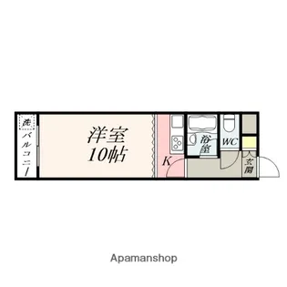 ふぁみーゆ旭川【2階】の間取り