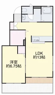 ファミーユ・ビボE【1階】の間取り