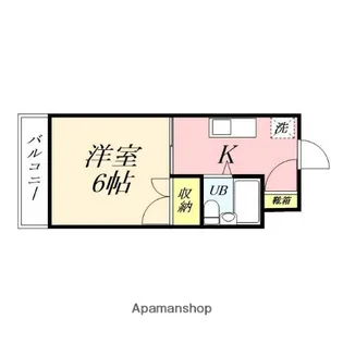 サンリオン【3階】の間取り