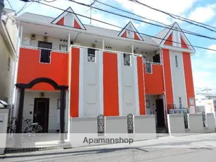 岡山県岡山市北区奥田西町【アパート】の外観