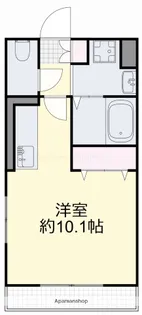 COCO学南町【212号室】の間取り