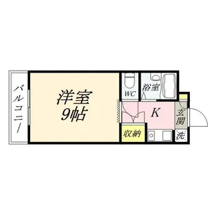 サニーハイツ今【3階】の間取り