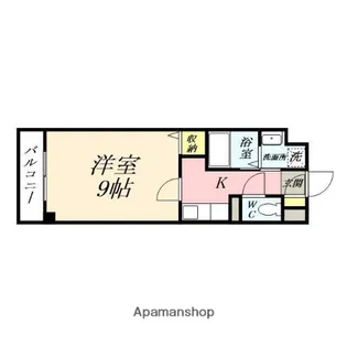 マリベール多聞【2階】の間取り