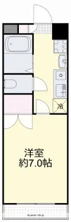 ツインズ土田B【2階】の間取り
