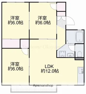 ラ・ポール90【2階】の間取り