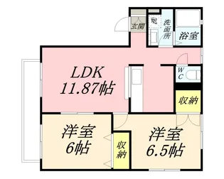 リジョイスタウン C【2階】の間取り