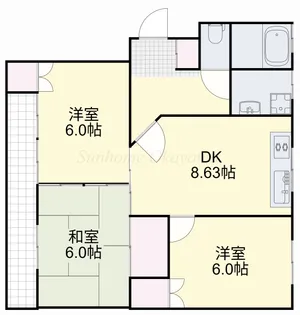 オークⅠ【2階】の間取り