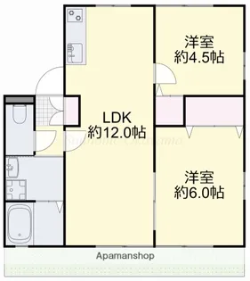 セレーノ邑久A【1階】の間取り
