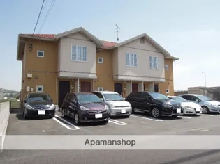 岡山県岡山市北区舟橋町【アパート】の外観