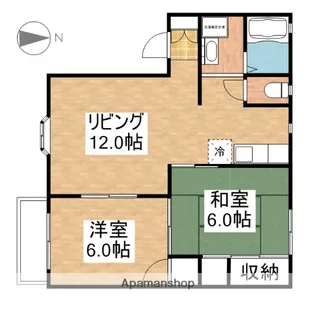 ベェルエポック今【2階】の間取り