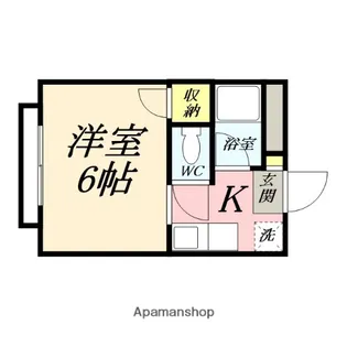 コーポうきた【103号室】の間取り