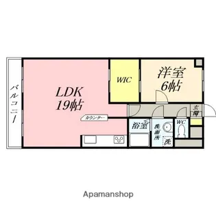 旭川スカイハイツ【303号室】の間取り