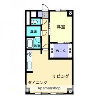 旭川スカイハイツ【6階】の間取り
