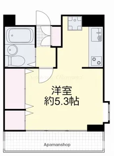 ジュネス医大東【910号室】の間取り