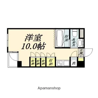 シャインコート岡南町【1階】の間取り