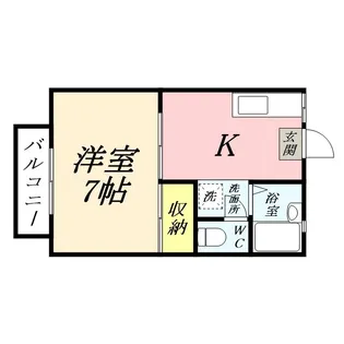 ノース・アヴァロン【2階】の間取り