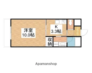 アンビエント大元南【3階】の間取り