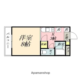 サンメゾン【1階】の間取り