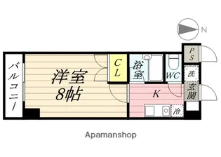 ラグゼ【4階】の間取り