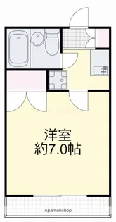 新保マンション【406号室】の間取り