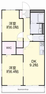 マンション白壁【2階】の間取り