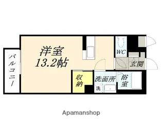 岡山県岡山市北区厚生町2丁目【アパート】の間取り