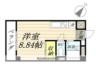 北方壱番館【3階】の間取り